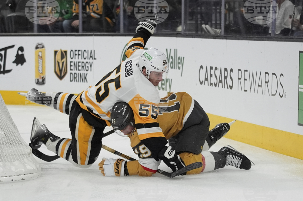 Penguins Golden Knights Hockey