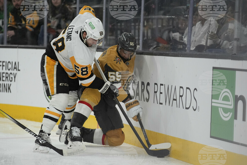 Penguins Golden Knights Hockey