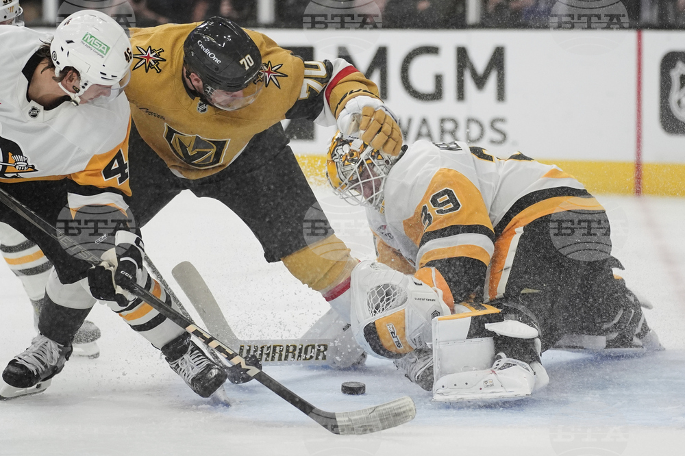 Penguins Golden Knights Hockey