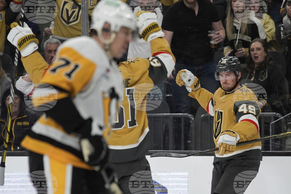 Penguins Golden Knights Hockey