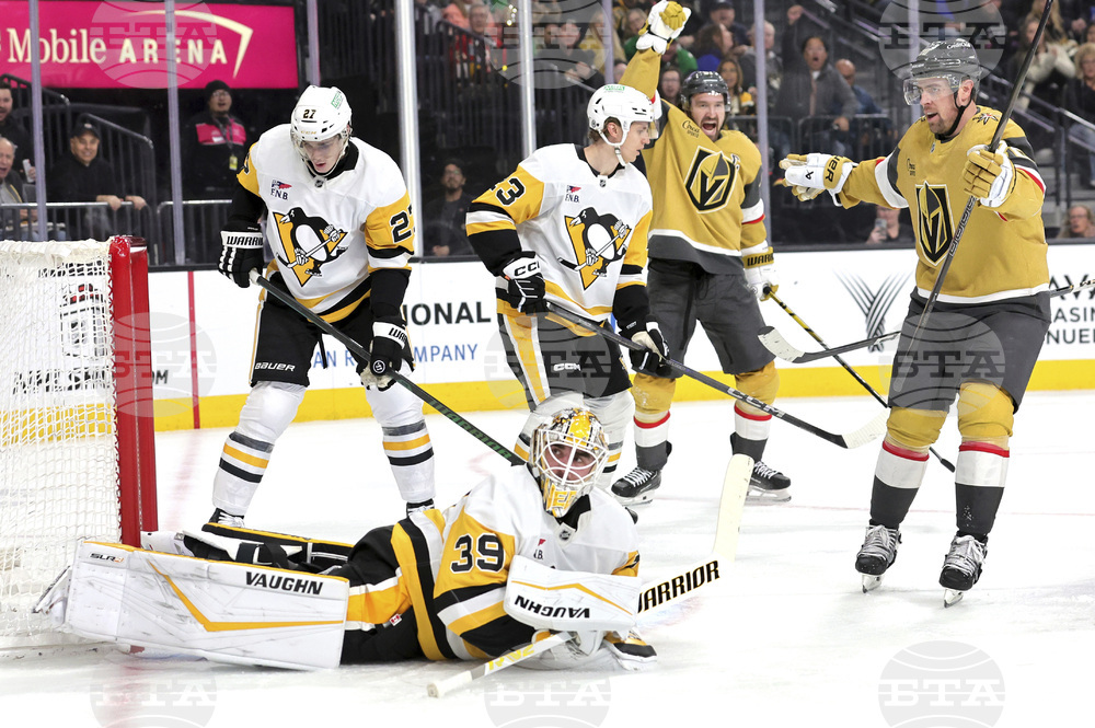 Penguins Golden Knights Hockey