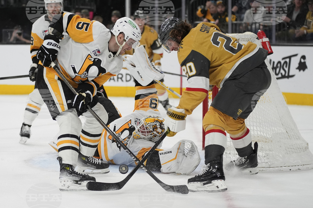 Penguins Golden Knights Hockey