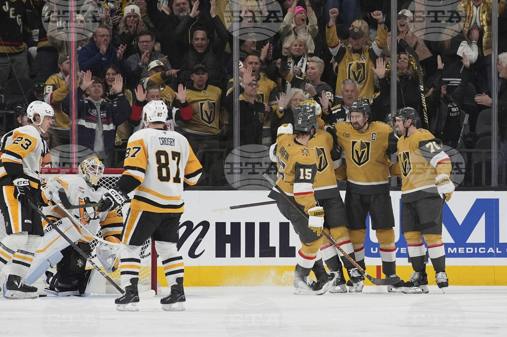 Penguins Golden Knights Hockey