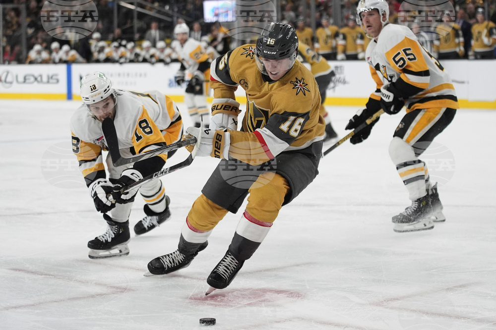 Penguins Golden Knights Hockey