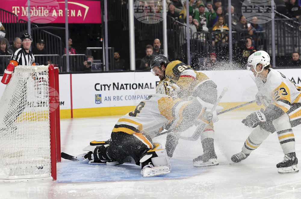 Penguins Golden Knights Hockey