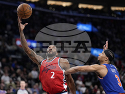 Knicks Clippers Basketball