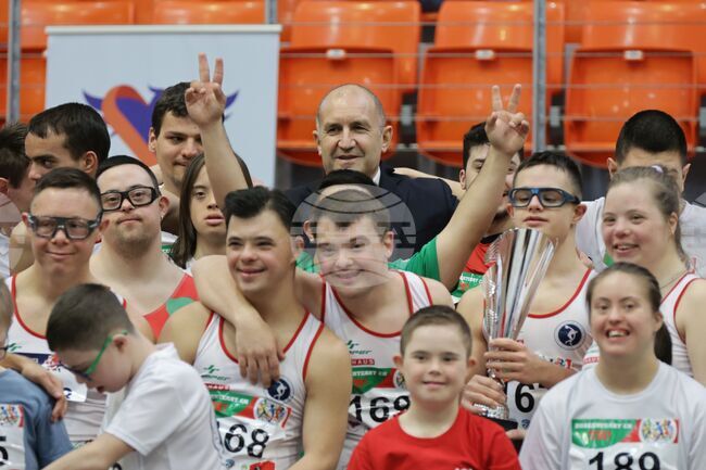 President Radev Attends Charity Athletics Tournament in Sofia