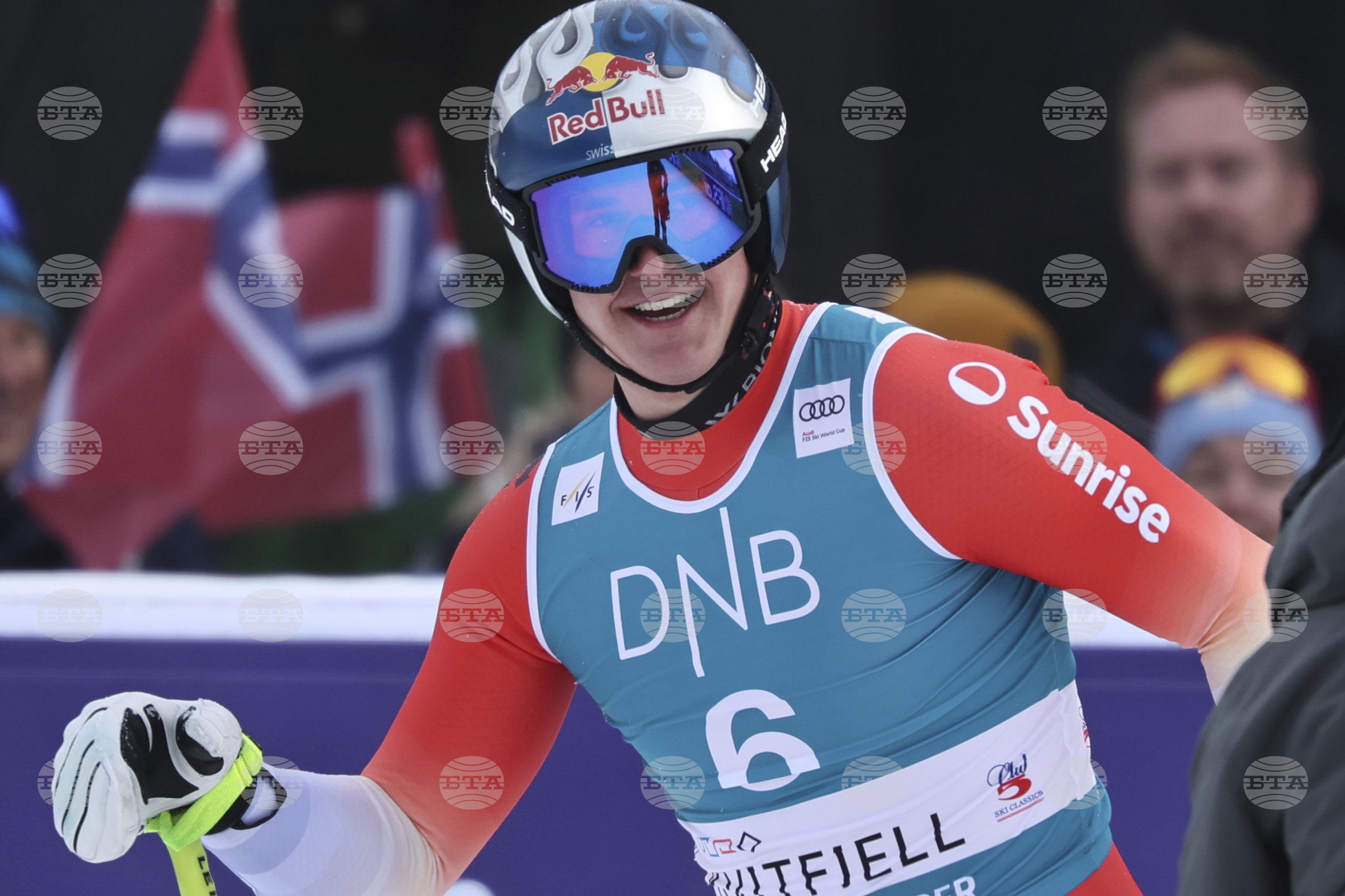 Franz von Almen câștigă coborârea din Cupa Mondială de schi alpin la Kvitfjell, elvețienii ocupă locurile de pe podium  