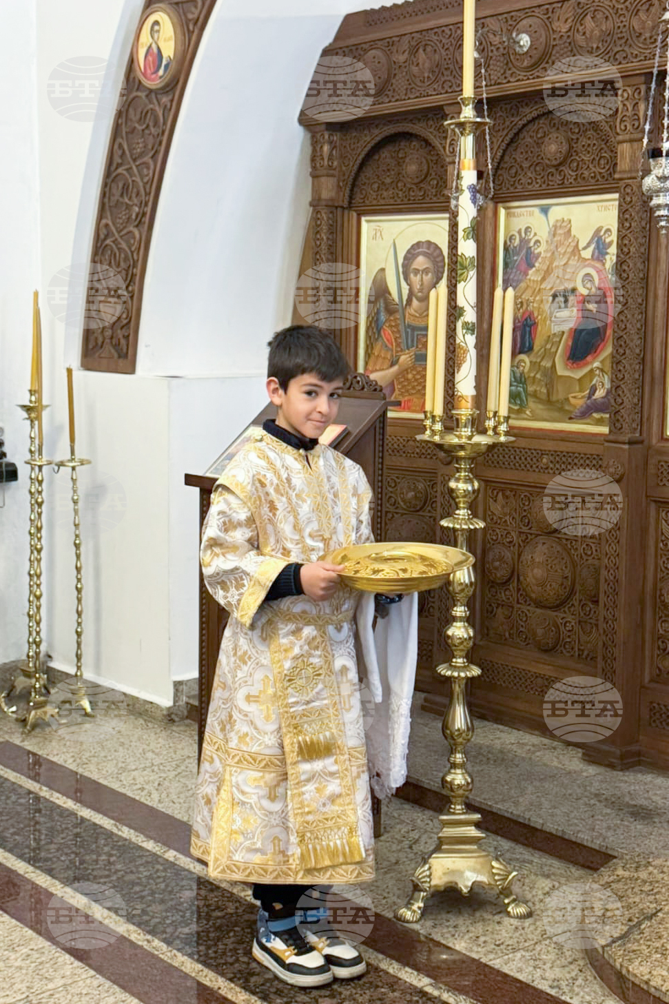 Рилски манастир - Св. Теодор Тирон - литургия