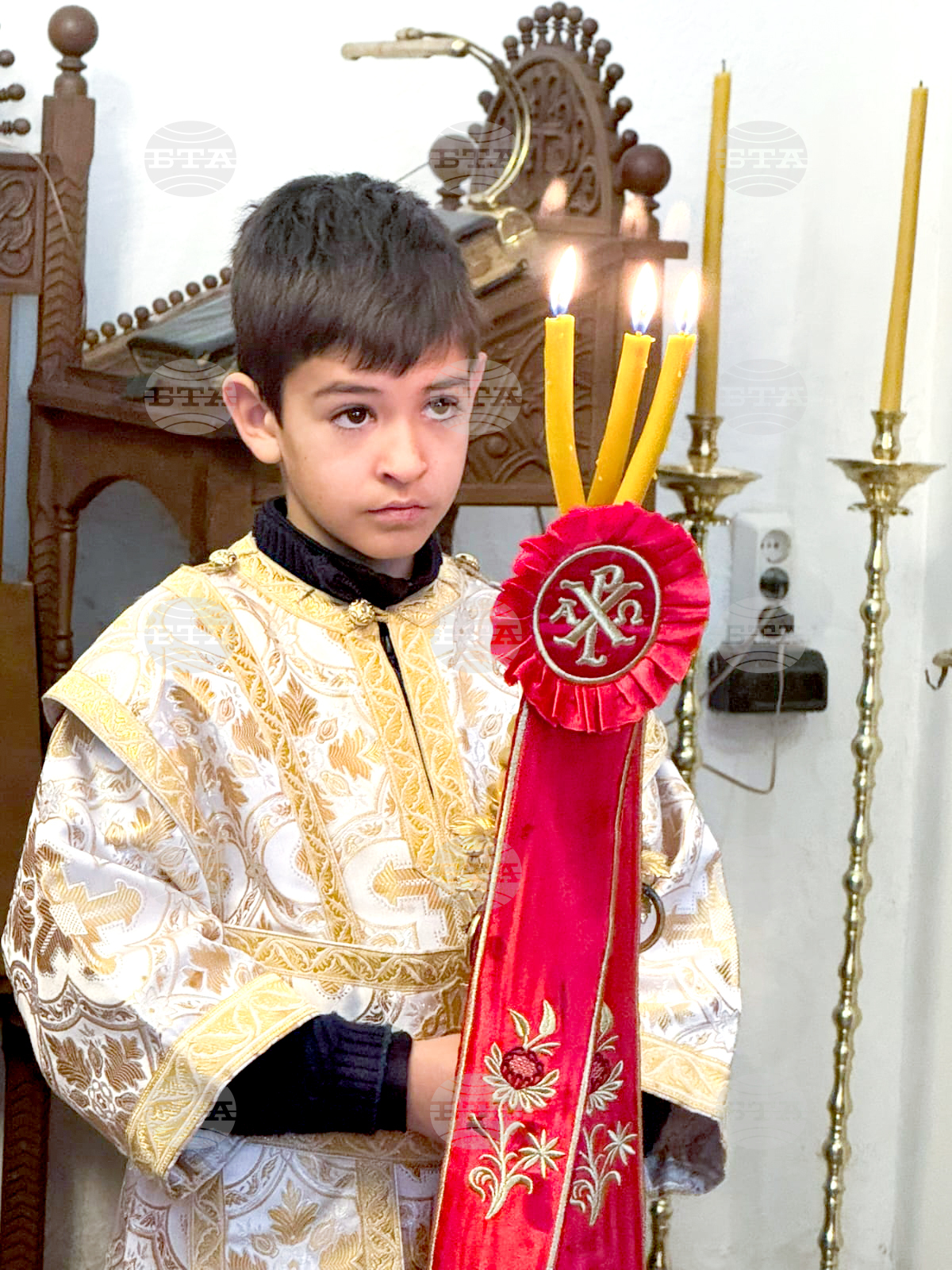 Рилски манастир - Св. Теодор Тирон - литургия