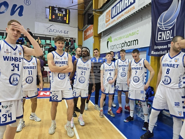 Спартак Плевен победи Миньор 2015 в среща от 21-и кръг на Националната баскетболна лига