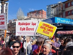 Турция - Анкара - 8 март - демонстрация