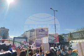 Турция - Анкара - 8 март - демонстрация