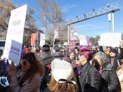 Турция - Анкара - 8 март - демонстрация