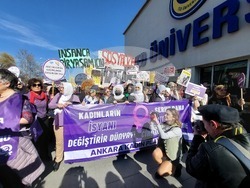 Турция - Анкара - 8 март - демонстрация