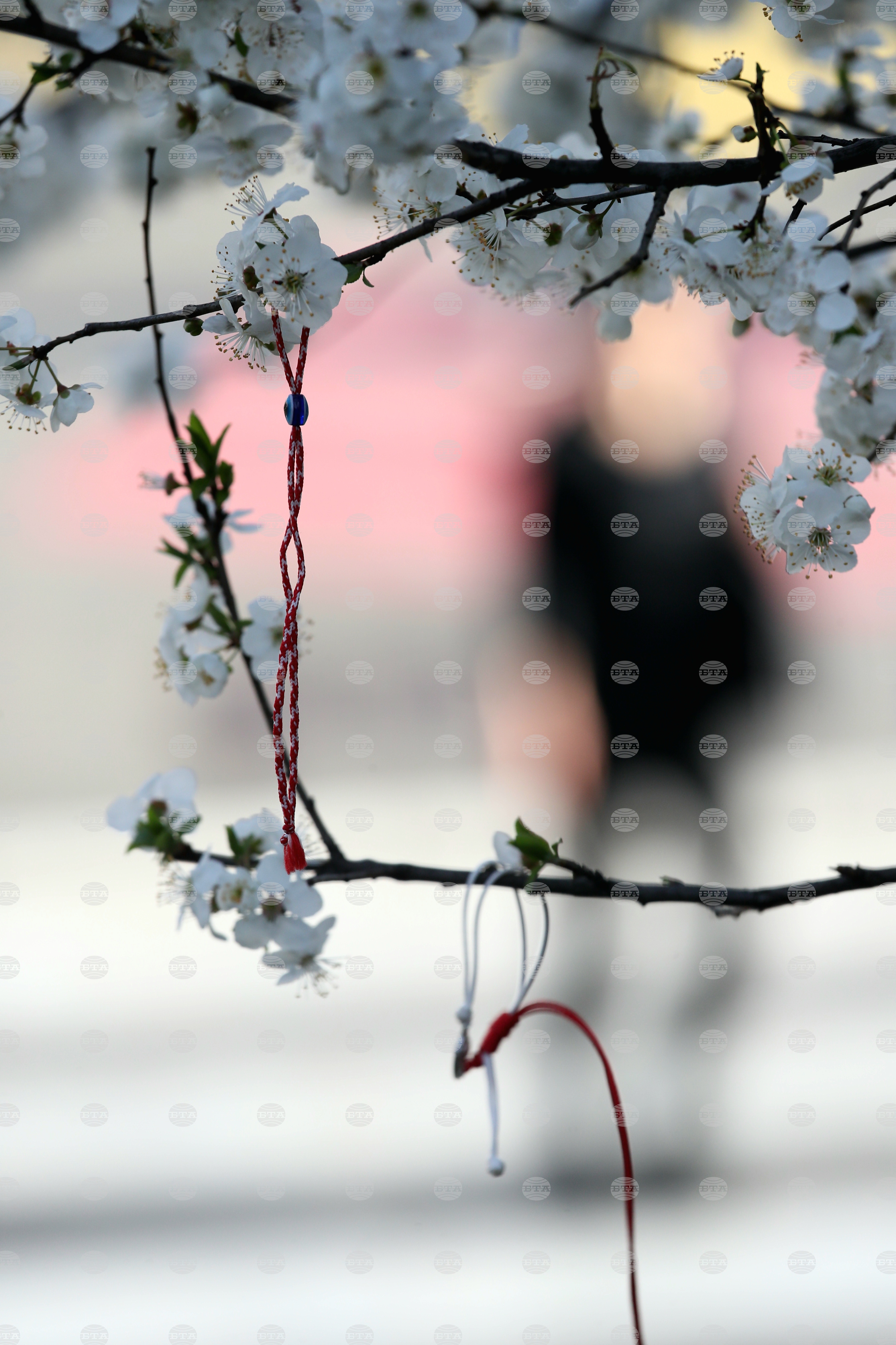 Сърбия - мартеници - топло време