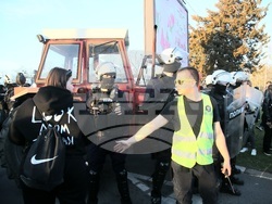 Сърбия - Белград - протести - фермери