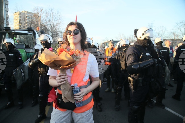 Anti-Corruption Protests Continue in Serbia on International Women's Day