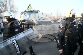 Сърбия - Белград - протести - фермери