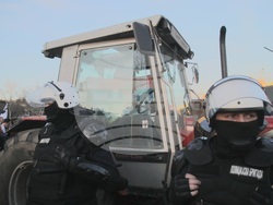 Сърбия - Белград - протести - фермери