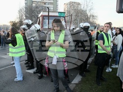 Сърбия - Белград - протести - фермери