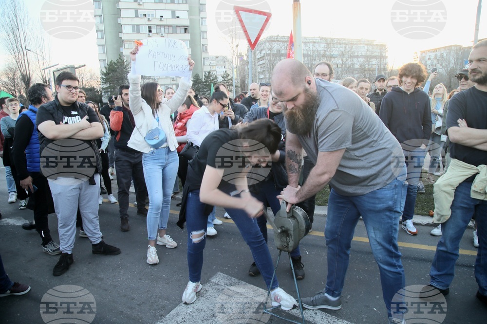 Сърбия - Белград - протести - фермери