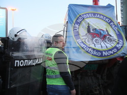 Сърбия - Белград - протести - фермери