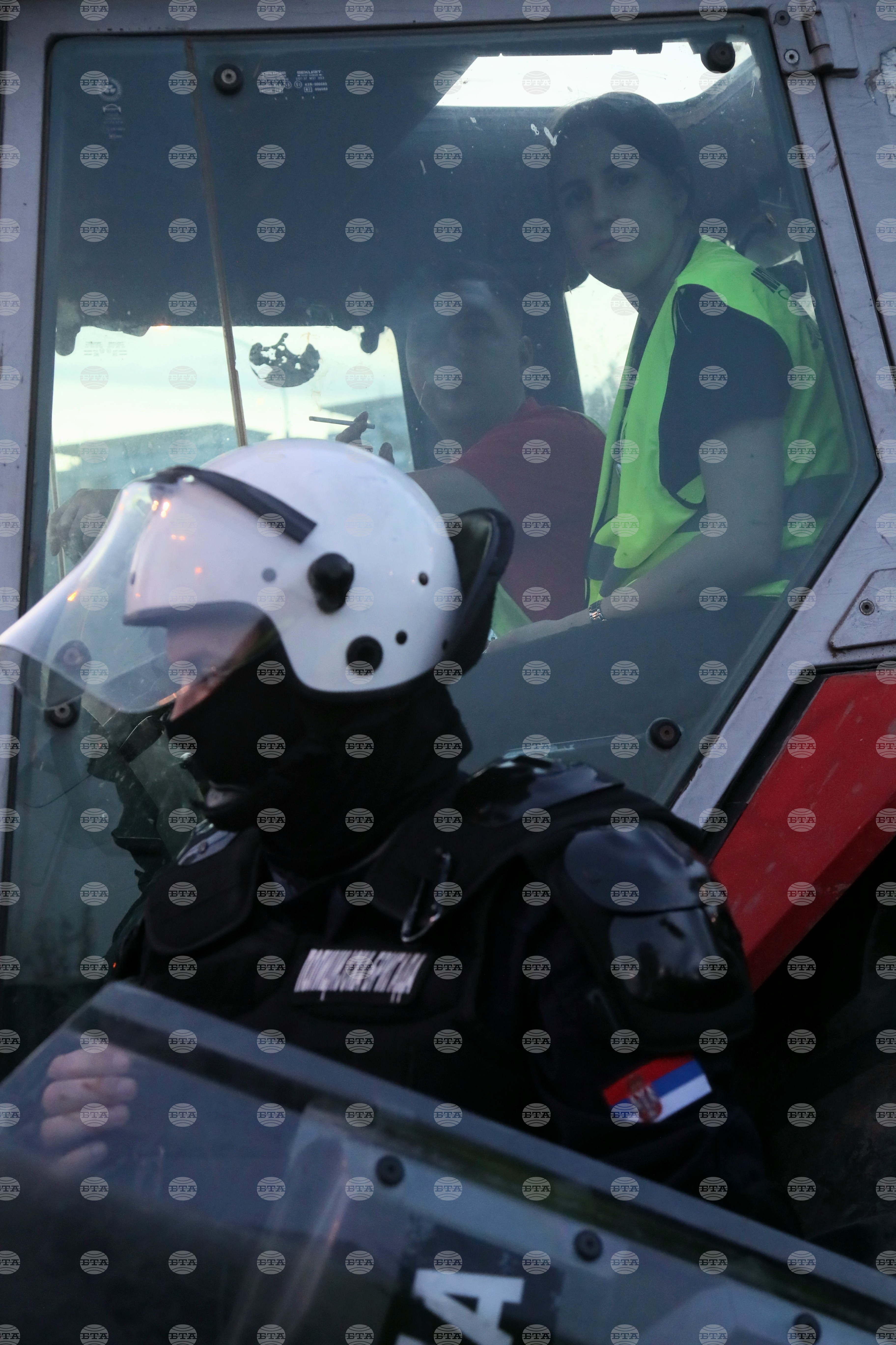 Сърбия - Белград - протести - фермери