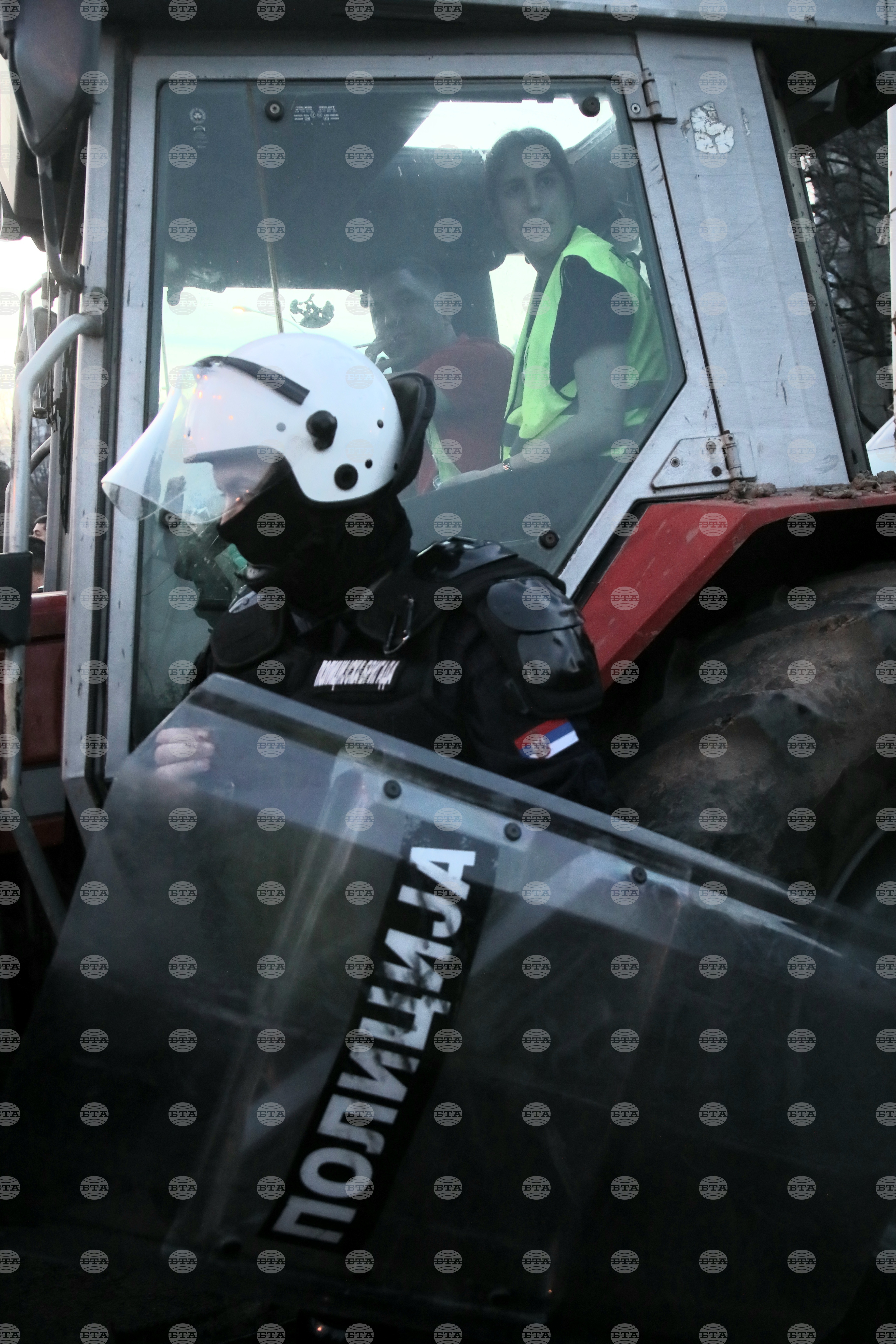 Сърбия - Белград - протести - фермери