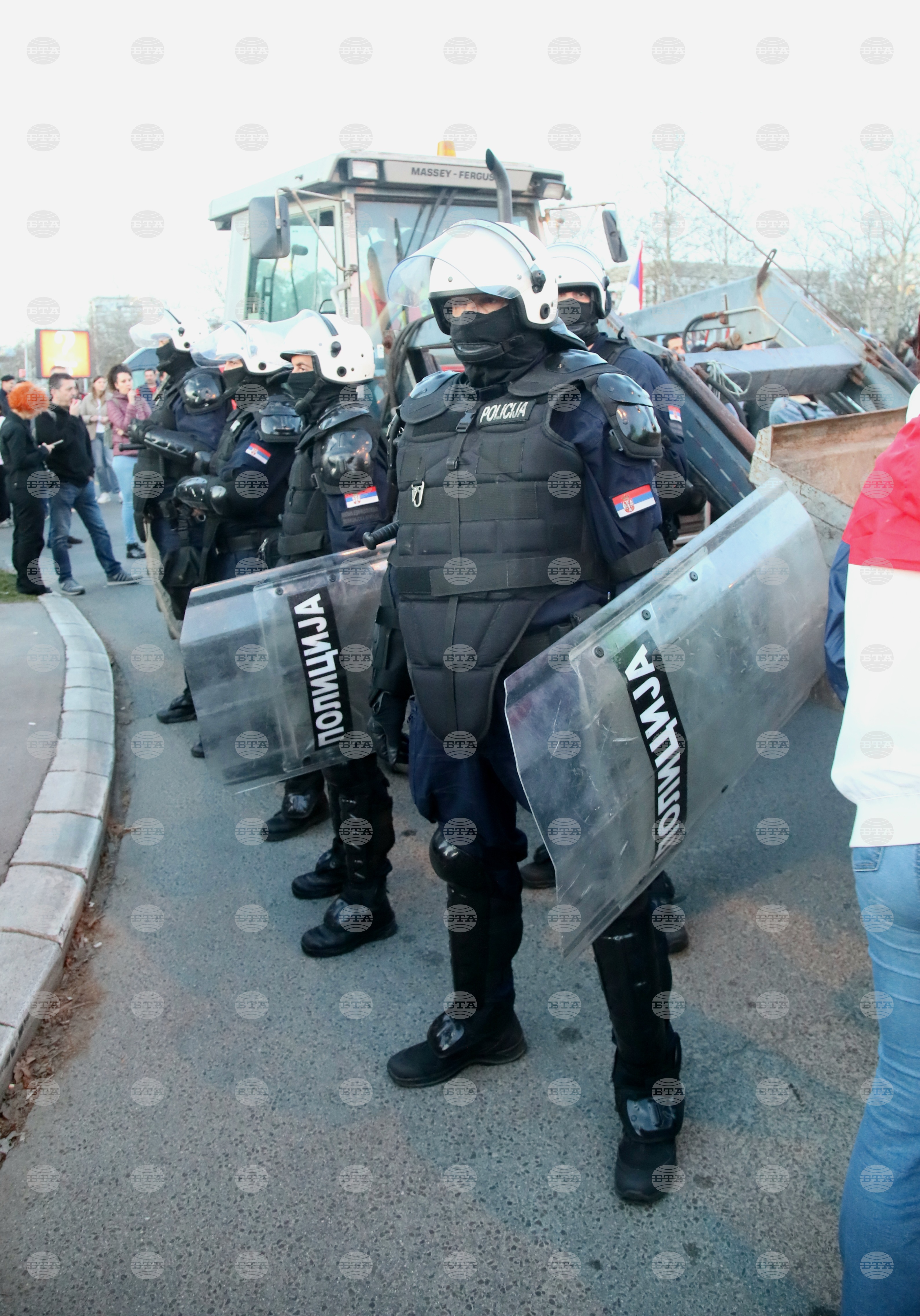 Сърбия - Белград - протести - фермери