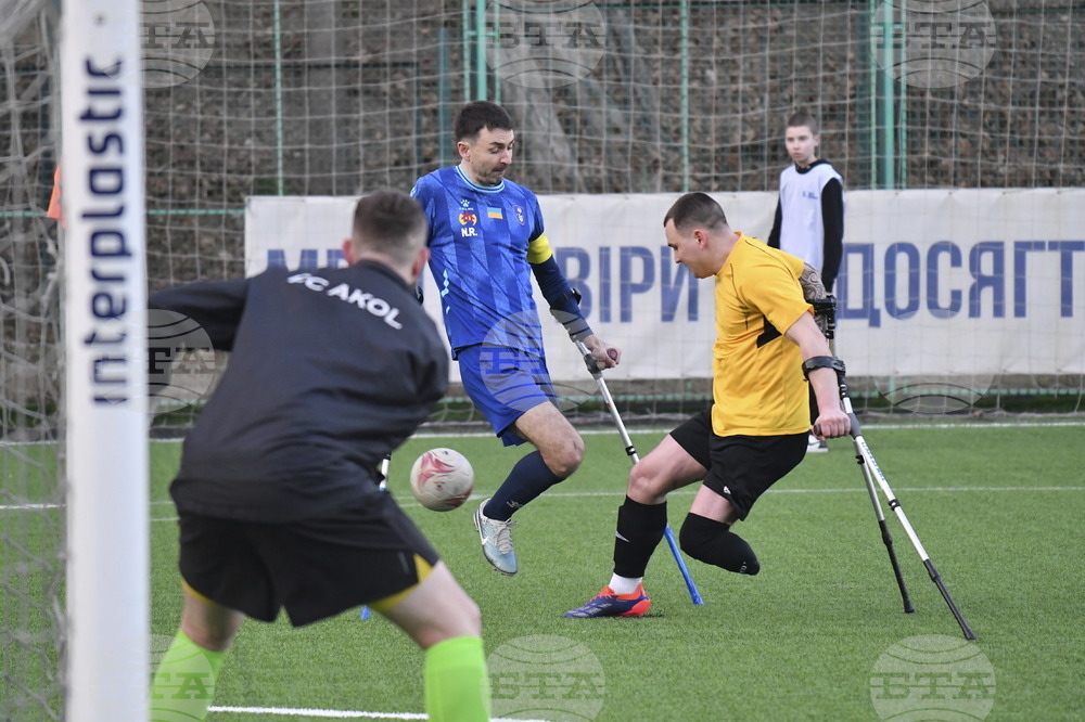 Russia Ukraine War Amputee Soccer
