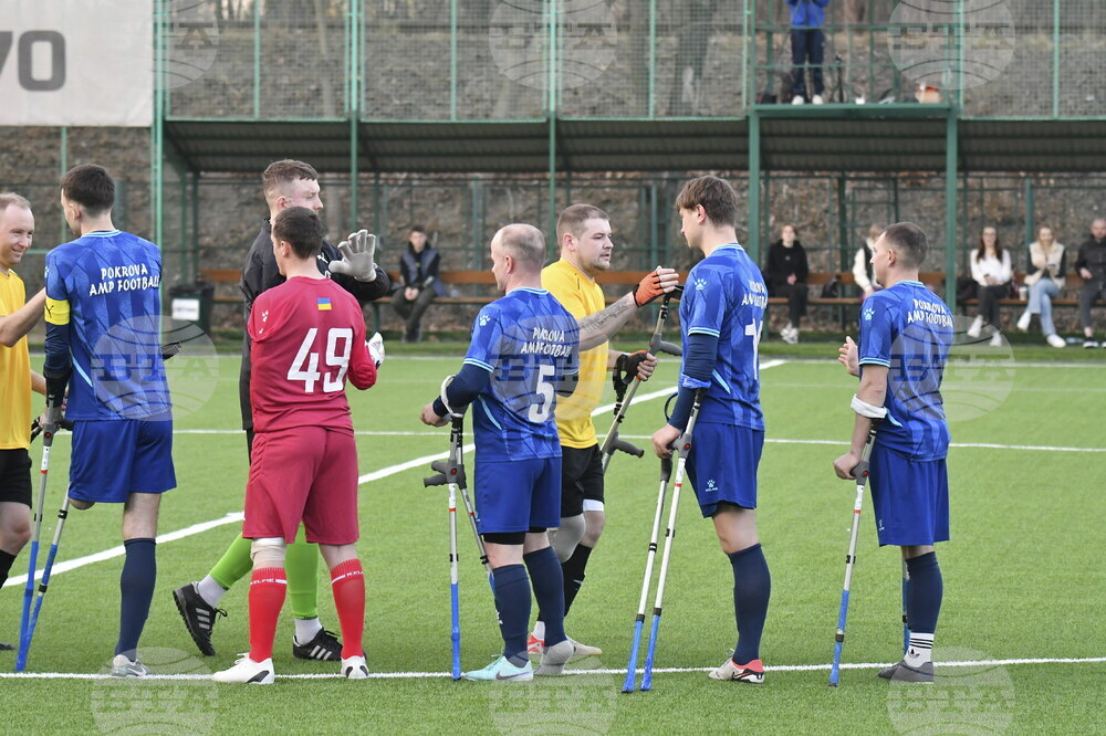 Russia Ukraine War Amputee Soccer