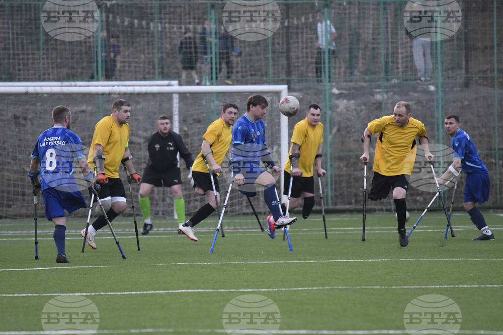 Russia Ukraine War Amputee Soccer