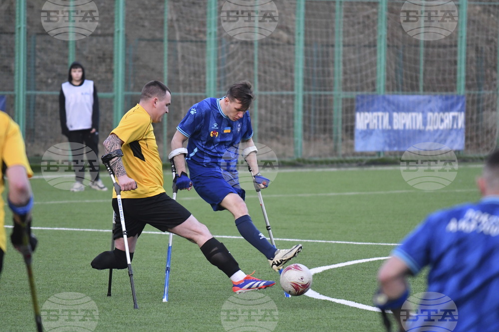 Russia Ukraine War Amputee Soccer