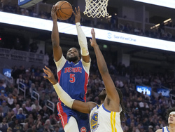 Pistons Warriors Basketball