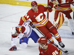 Canadiens Flames Hockey