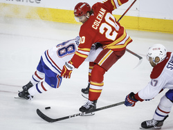 Canadiens Flames Hockey