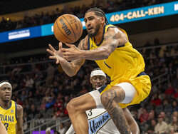 Pacers Hawks Basketball