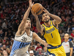 Pacers Hawks Basketball