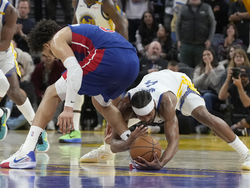 Pistons Warriors Basketball