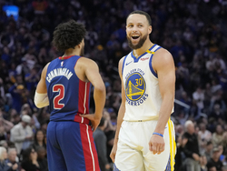 Pistons Warriors Basketball