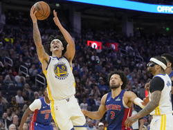 Pistons Warriors Basketball