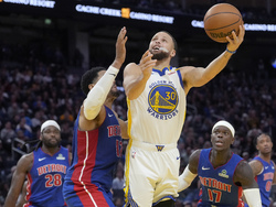 Pistons Warriors Basketball