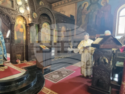 Шумен - църква „Свето Възнесение“ - неделна служба