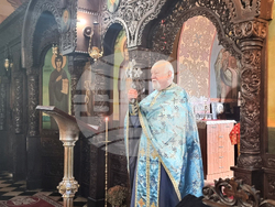 Шумен - църква „Свето Възнесение“ - неделна служба