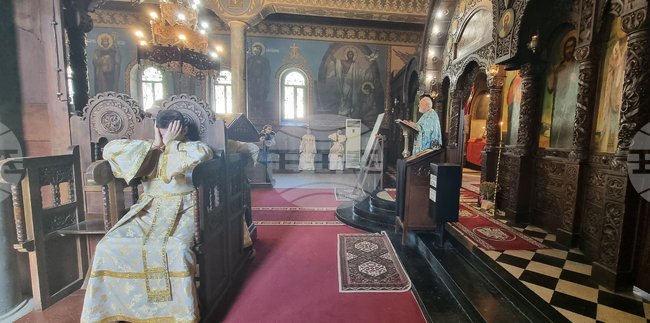 Шумен - църква „Свето Възнесение“ - неделна служба