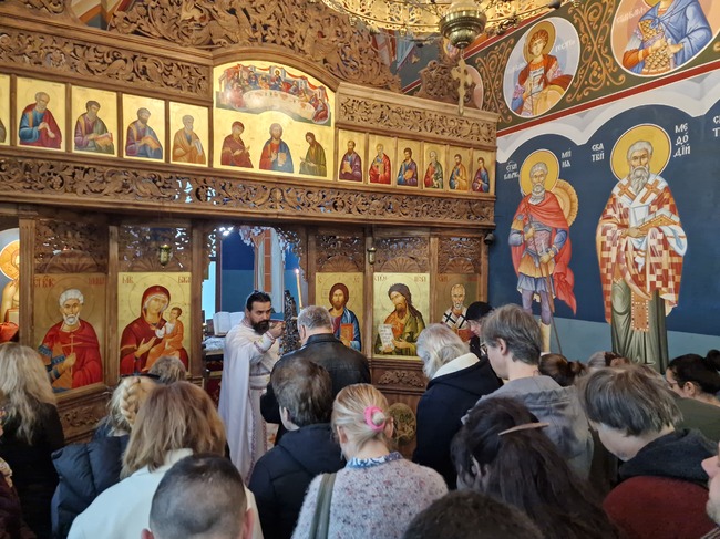 Без Христос не можем да достигнем съвършенство, каза отец Давид във великотърновския храм „Св. Мина“