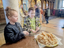 Търговище - отец Бисер Христов - неделна служба