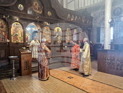 Търговище - отец Бисер Христов - неделна служба