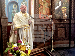 Търговище - отец Бисер Христов - неделна служба